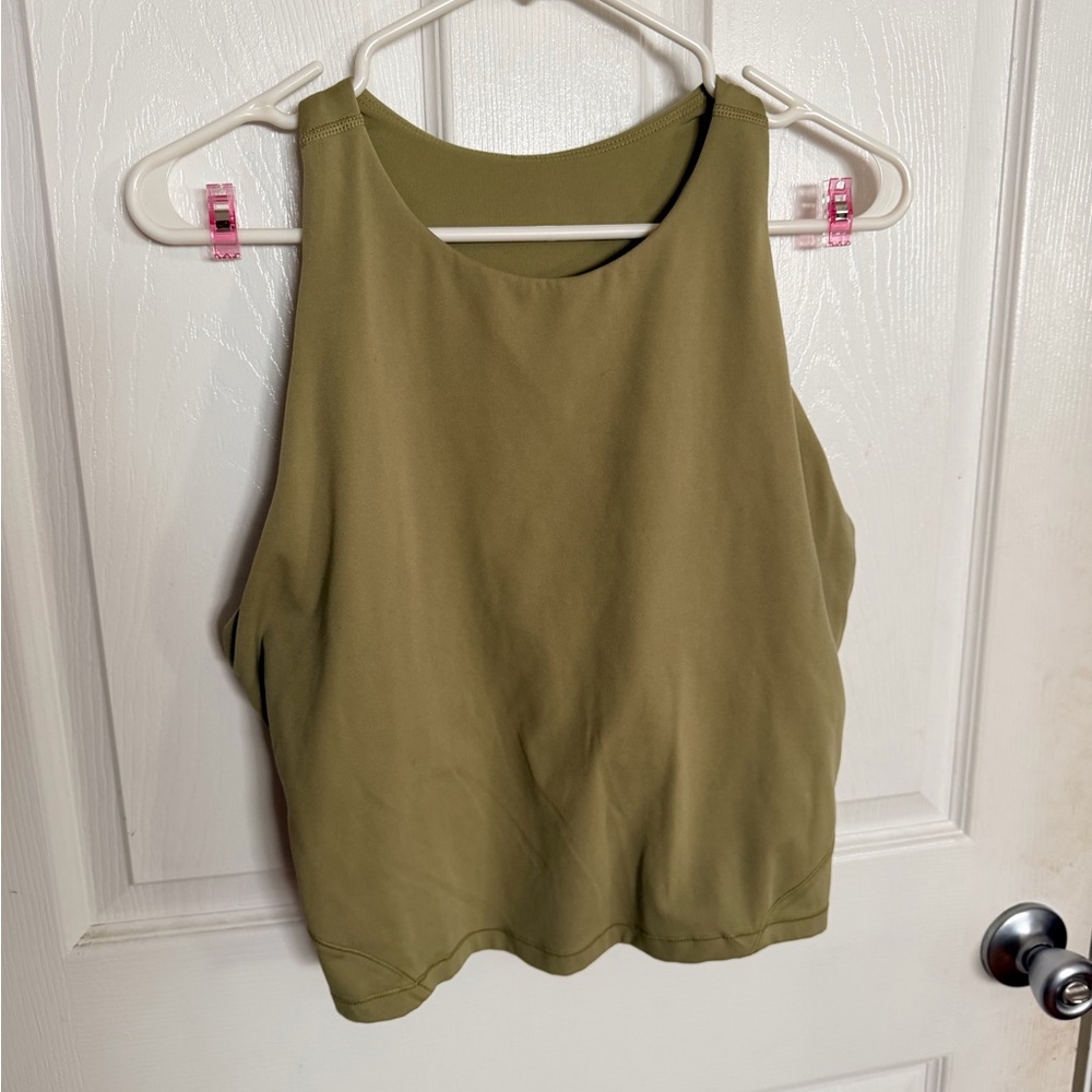 All in Motion Olive Green Women's Tank Top